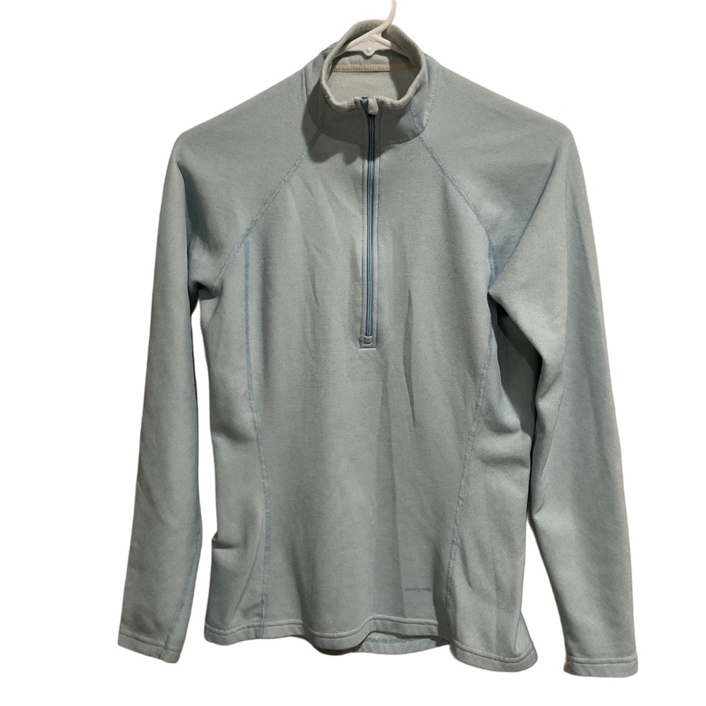 Patagonia Women’s Performance Baselayer Capilene Pullover Blue
